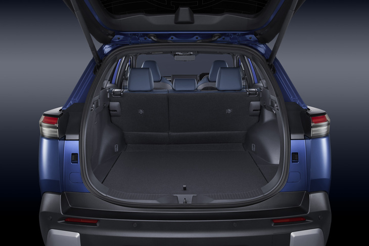 633リッターの大容量を確保する「トレイルシーカー」の荷室。