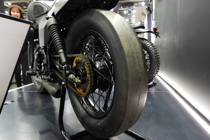 「マット・サバス250」のカスタムバイク。