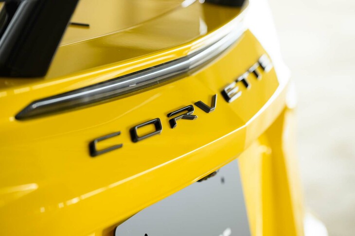 シボレー・コルベット イエロージャケットエディション（写真：ゼネラルモーターズ・ジャパン）