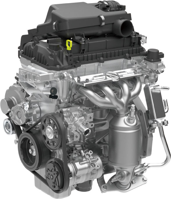 「K15C」型1.5リッター直4ガソリンエンジン