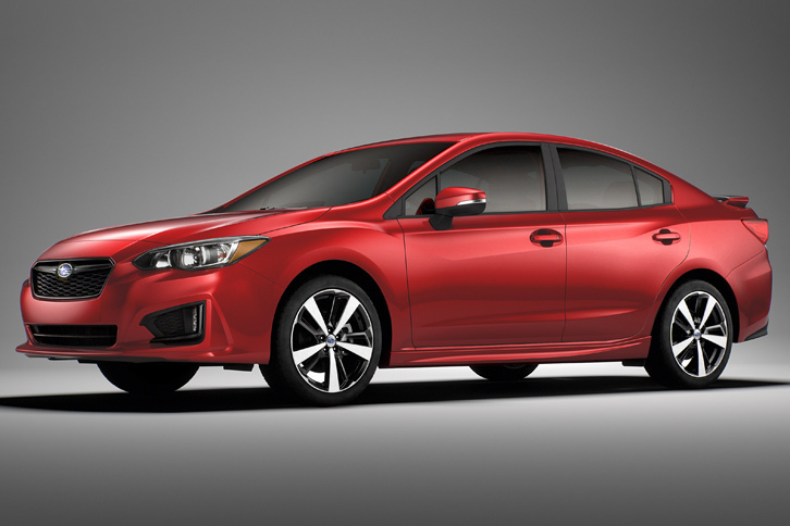 新型「インプレッサ セダン」（北米仕様）