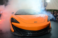 「グッドウッド・フェスティバル・オブ・スピード2018」における「マクラーレン600LT」の“ワールドプレミア”の様子。