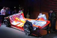 後方から見た「スバルグローバルプラットフォーム」。