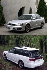 スバル・レガシィシリーズをビッグマイナーの画像