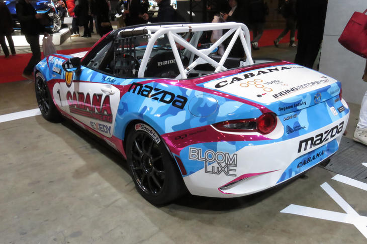 マツダ・ロードスター2018（Global Mazda MX-5 Cup Challengeに参戦した日本チーム車両、国内シリーズ戦仕様）