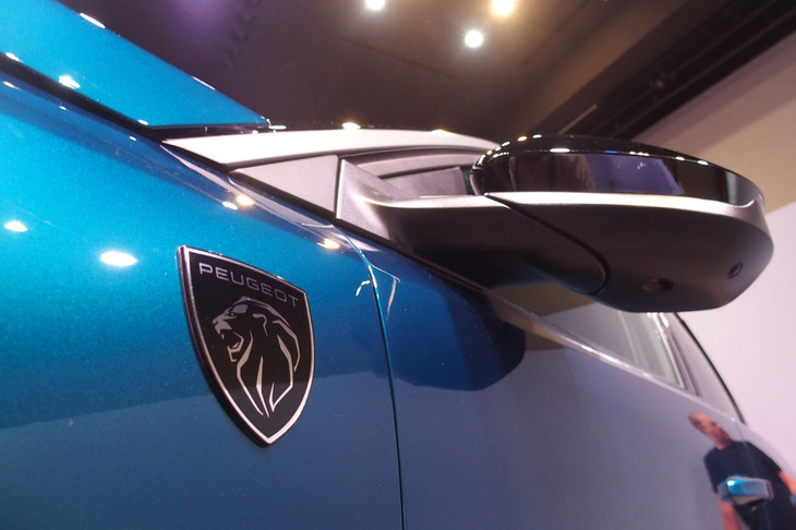 プジョー3008（サイドのエンブレム）