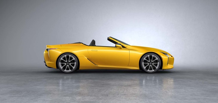 レクサスLC500 コンバーチブルモデル