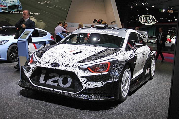 ヒュンダイi20 WRC 2017年モデル（エクステリア）