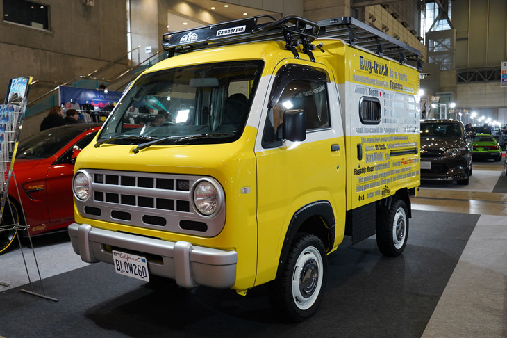 例年通り、東京オートサロンにはさまざまなカスタマイズカーが展示された。