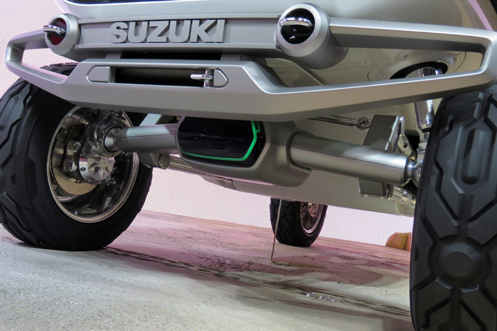 スズキe-サバイバー（フロント足回り）