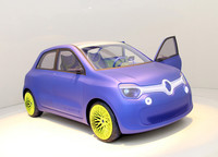 ルノーがEVコンセプトカー「トゥインジー」を公開