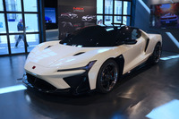 イタルデザインの「ホンダNSXトリビュート」は、これが欧州初公開だった。