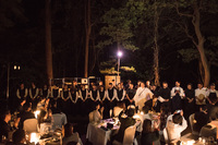 調理サポートやホールを担当したのは地元のボランティアの皆さん。