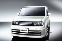 「日産キューブ」のカスタマイズモデルに“HDDナビ付き”追加