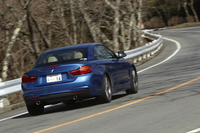 BMW 435i カブリオレ Mスポーツ（FR/8AT）【試乗記】の画像