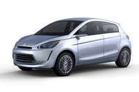 「三菱コンセプト グローバル スモール」。市販モデルは、2012年3月の稼働開始が予定される、三菱自動車のタイ新工場で生産される予定だ。