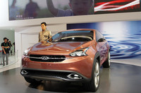 奇瑞の大型SUVコンセプトモデル「TX」。