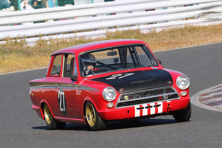 6位に入った1963年「コルチナ・ロータスMk1 Sr1」。もう1台出走した「Mk1 Sr2」は8位だった。
