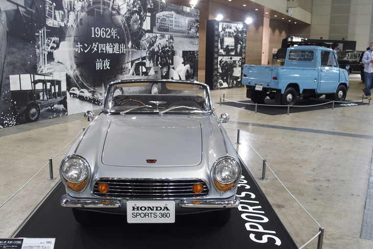 ホンダブースの様子。