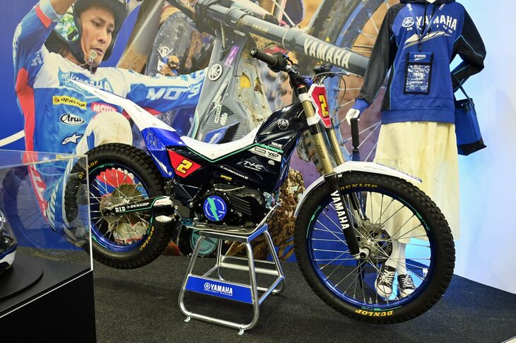 ヤマハTY-E 2.1　2023年全日本トライアル選手権シリーズ IAスーパークラス　YAMAHA FACTORY RACING TEAM 黒山健一選手仕様車両