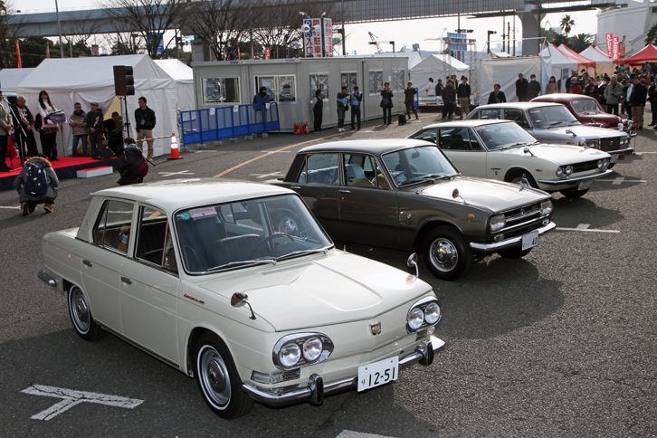 コンクールデレガンスで各賞を受賞した5台。