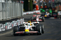 今季、第8戦モナコGPにおいてレーシングブルズのマシンを駆るアイザック・ハジャー。このレースでは6位入賞を果たし、ドライバーとしての実力を強く印象づけた。（Photo=Getty Images / Red Bull Content Pool）