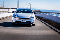 「フィネッサHB01」の試走ではロードノイズがよく抑え込まれていて、荒れた路面でもノイズの増加が穏やかであることが確認できた。