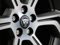 特別装備に含まれるセンターホイールバッジ。