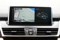 現在選択している走行モードは、インフォテインメントシステムのモニターで確認ができる。（写真をクリックすると、走行モードの表示が見られます）