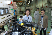 あまりの低振動に、素で驚くNAVIヤマダ。