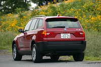 BMW X3 2.5i／3.0i（5AT/5AT）【試乗記】の画像