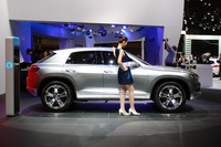 勢いが伝わるフォルクスワーゲンブースの画像