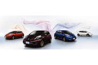 「日産リーフ 80th Special Color Limited（スペシャルカラーリミテッド）」
    
