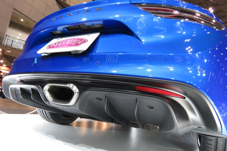 アルピーヌA110プルミエールエディション（2018年）／主催者展示