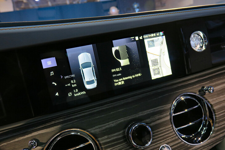 ロールス・ロイス・スペクター プロフェシー（インフォテインメントシステム）