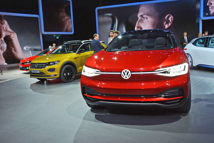 「フォルクスワーゲンI.D. CROZZ II」