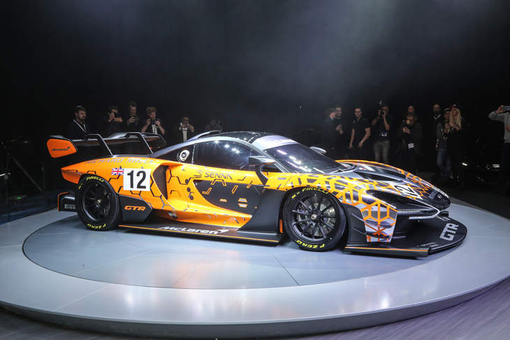 ジュネーブショーで初公開された「マクラーレン・セナGTRコンセプト」。「マクラーレン・セナ」をデザインしたロバート・メルヴィル氏へのインタビューも行った。「GRスープラ レーシングコンセプト」や、フルモデルチェンジした「メルセデス・ベンツAクラス」の詳報も。（photo：佐藤靖彦）