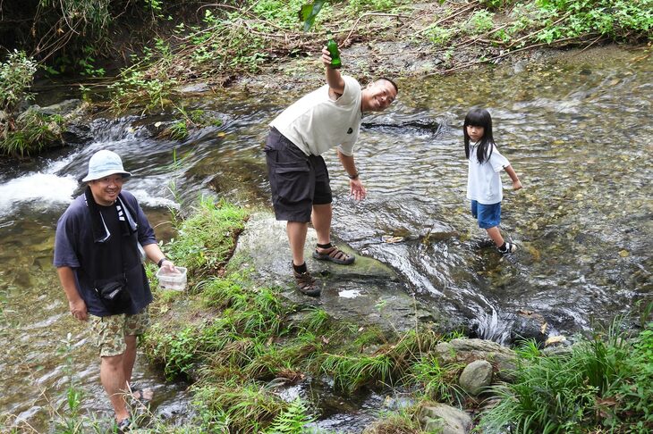 子どもだけでなく、お父さんも大フィーバー。