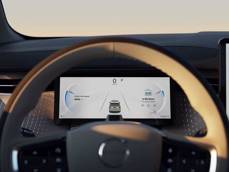 ボルボEM90（メーターパネル）