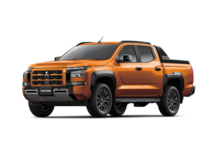 2024年2月に発売された三菱の1tピックアップトラック「トライトン」。三菱自動車の海外最大の生産拠点である、タイのレムチャバン工場で生産される。