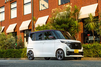 今回の試乗車はとても長い名前が特徴的な「日産ルークス ハイウェイスターGターボ プロパイロットエディション」。もっと高価な特別仕様車もあるが、カタログモデルとしては最上級グレードになる。