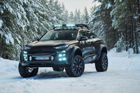 迫力ある外観のオフロードEV「アウディQ6 e-tronオフロード コンセプト」登場の画像