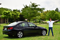 筆者の現在の愛車「BMW 320d」には衝突回避・被害軽減ブレーキシステムが装備されている。（写真＝池之平昌信）