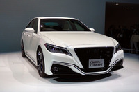 東京モーターショー2017でお披露目された「トヨタ・クラウン コンセプト」。次期型「クラウン」の基本ディテールはこれでほぼ確定か!?