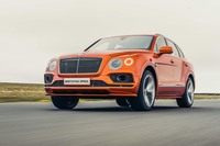 「世界最速のSUV」をうたう「ベンテイガ スピード」。最高速は公称306km/hで、「ランボルギーニ・ウルス」の305km/hを上回る。