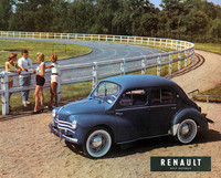 「ルノー4CV」
1946年から61年まで販売された小型大衆車。日本では日野自動車によってライセンス生産された。
