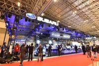 SUBARU/STIブースがあるのは、東7ホールの奥。