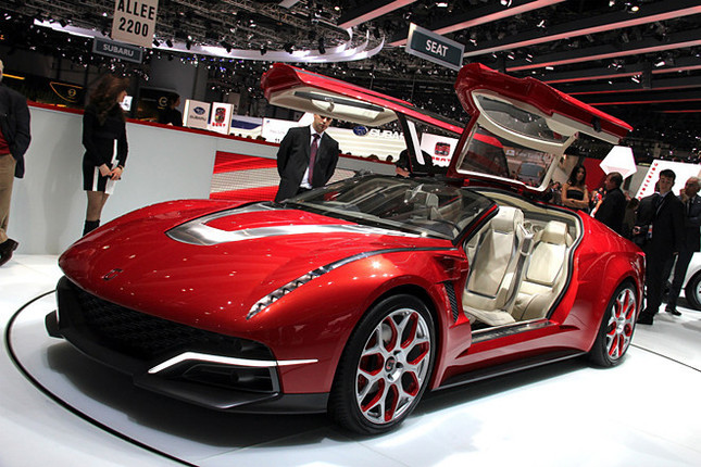 イタルデザイン・ジウジアーロの「ブリヴィド」。