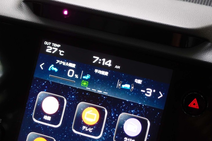 スバル・レガシィ アウトバックX-BREAK EX（センターモニター）