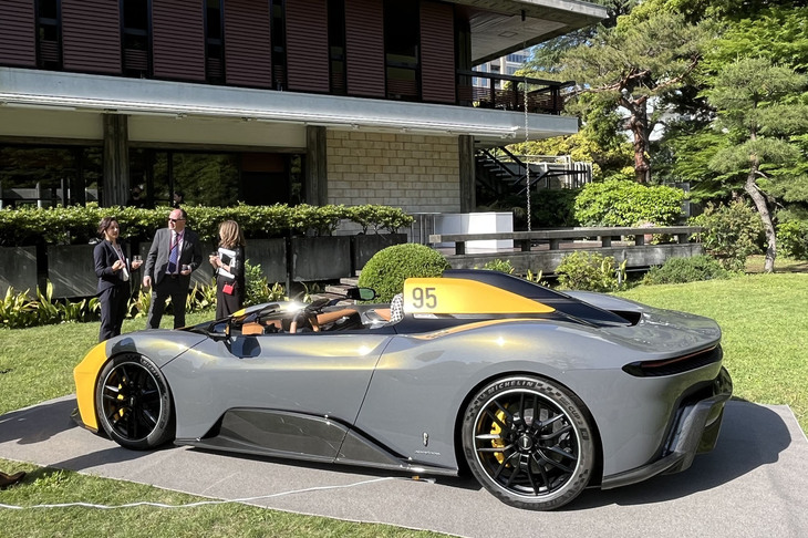 ピニンファリーナB95（サイドビュー）